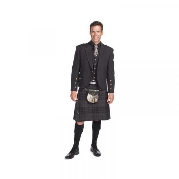 Tweed Jacket Kilt Outfit