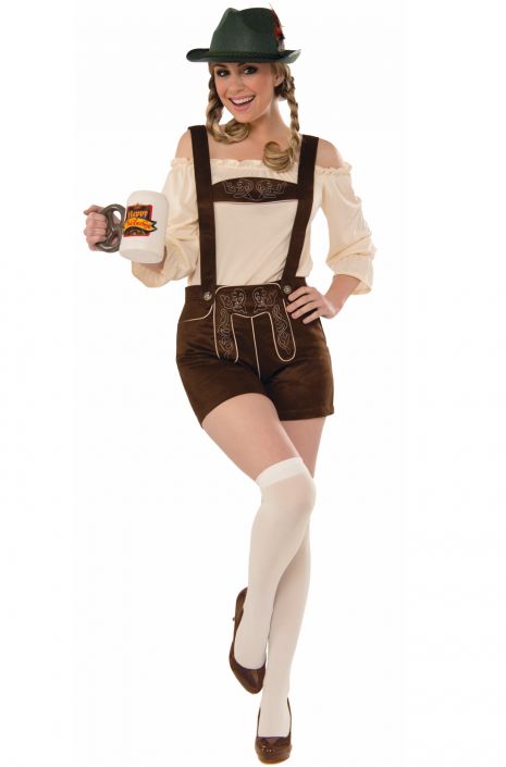 Lederhosen Female Adult Costume